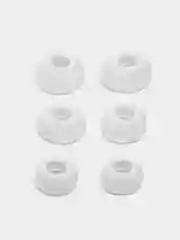Белый амбушюры для AirPods Pro, силиконовые, размер S, M, L