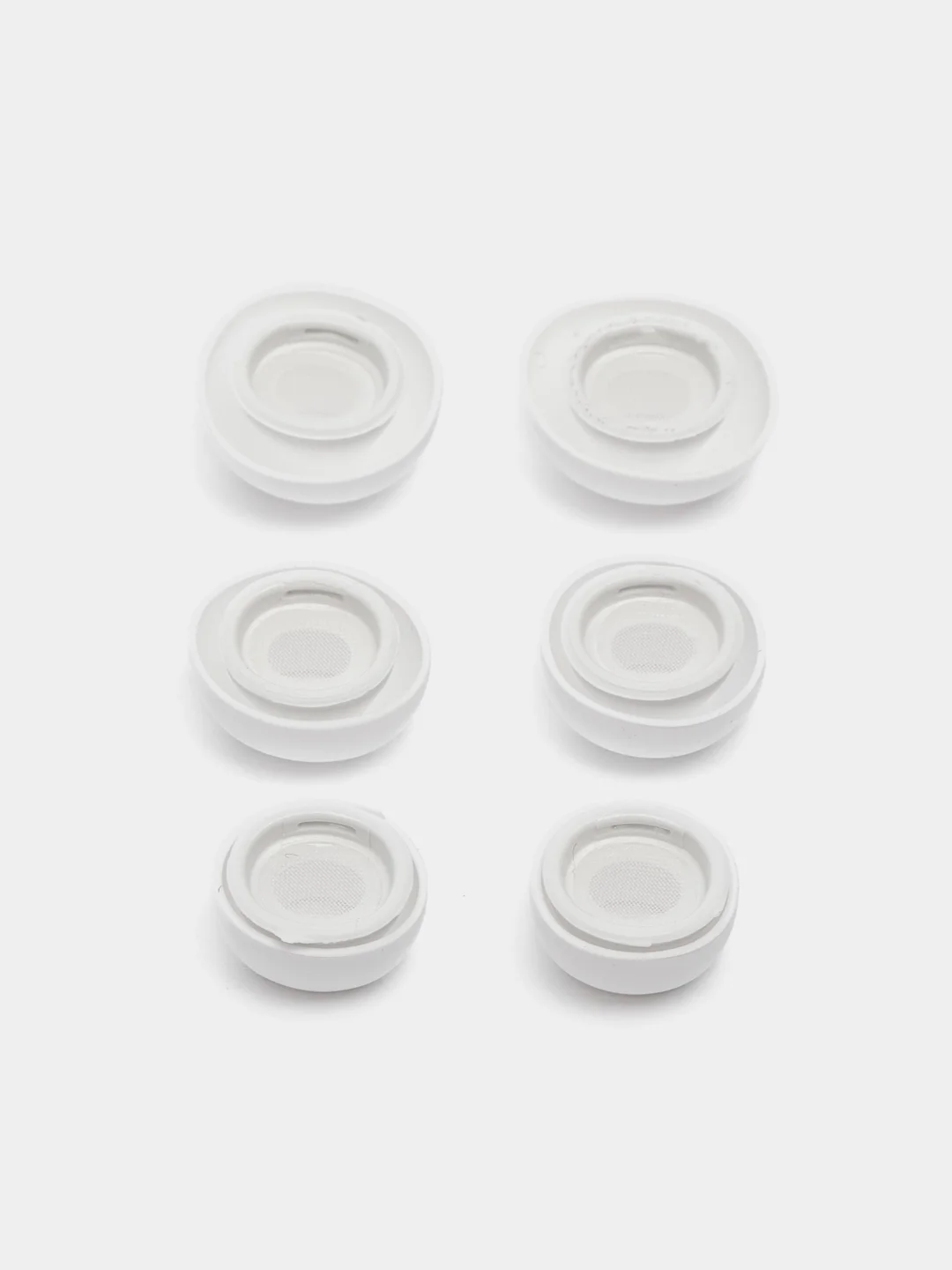 Белый амбушюры для AirPods Pro, силиконовые, размер S, M, L