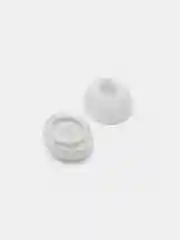 Белый амбушюры для AirPods Pro, силиконовые, размер S, M, L