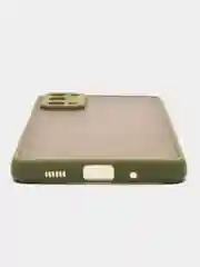 Хаки чехол для Samsung Galaxy S20 FE матовый пластиковый Самсунг Галакси С20ФЕ