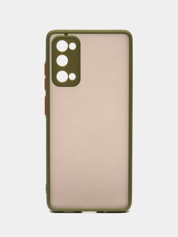Чехол для Samsung Galaxy S20 FE матовый пластиковый Самсунг Галакси С20ФЕ