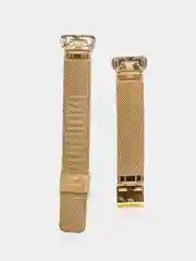 Золотой металлический ремешок для Huawei Band 6 / Honor Band 6