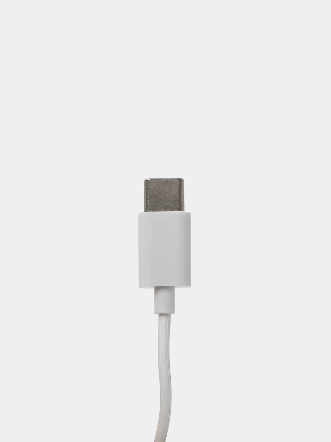 Белый наушники проводные Type-C Miccell VQ-H02
