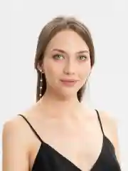 Серьги на Новый год вечерние