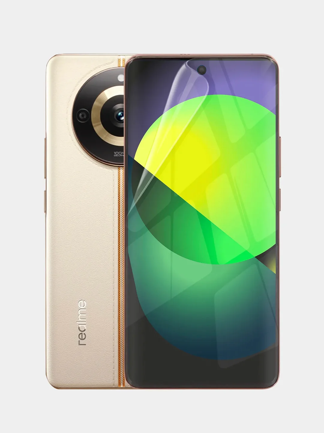 Прозрачный защитная плёнка 1-2шт для Realme 12 Pro/ 12 Pro+/ 11 Pro/ 11 Pro+ 5G гидрогелевая BROSCORP