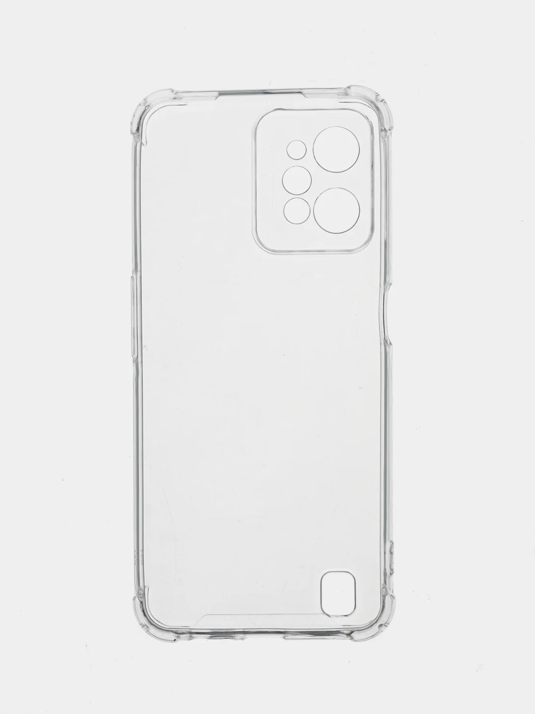 Мятный чехол для Realme C31 (Реалми С31), силиконовый, матовый