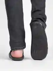 Черный сланцы мужские, 2 цвета