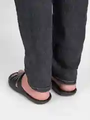 Черный сланцы мужские, 2 цвета