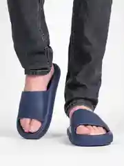 Синий сланцы мужские, на высокой подошве, 2 цвета