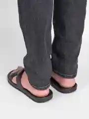Черный сланцы мужские, 2 цвета