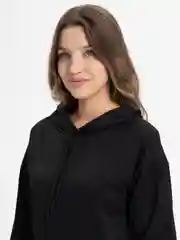 Черный худи женское мужское унисекс базовое