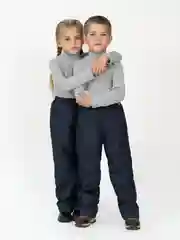 Синий брюки демисезонные на флисе,Arctic kids