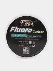 Розовый леска рыболовная нейлоновая FluoroCarbon, 100 м