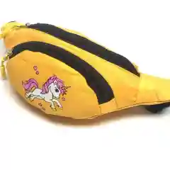 Желтый сумка на пояс, плечо, бананка, поясная сумка для девочки