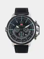 Черный мужские наручные часы Mini Focus MF0095G, с хронографом, в подарочной упаковке