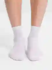 Белый носки спортивные, с резинкой