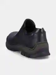 Черный ботинки мужские Rieker из натуральной кожи, комфорт