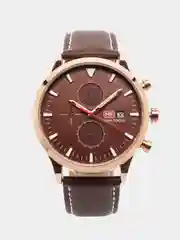 Серебряный мужские наручные часы Mini Focus MF0015G с хронографом, в подарочной упаковке