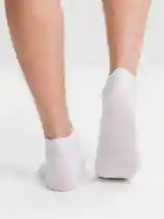 Белый носки короткие, унисекс