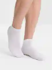 Белый носки короткие, унисекс