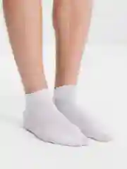 Белый носки короткие, унисекс