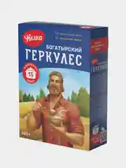 Геркулес Богатырский Увелка 15 минут, 500г