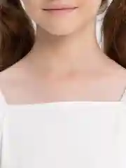 Белый платье для девочки