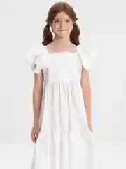 Белый платье для девочки
