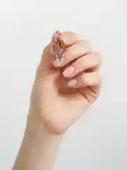 Серьги "Сердечки" ассиметричные, для пирсинга