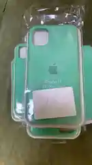 Индиго чехол Silicone Case для iPhone 11
