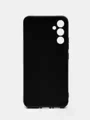 Угольный чехол для Samsung Galaxy A34, Самсунг Галакси А34, силиконовый, матовый, черный