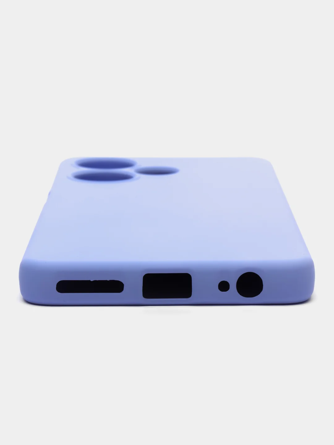 Лавандовый чехол для Infinix Hot 30, Инфиникс Хот 30, силиконовый