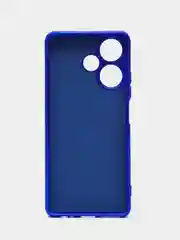 Синий чехол для Infinix Hot 30, Инфиникс Хот 30, силиконовый