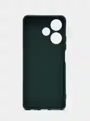 Тёмно-зелёный чехол для Infinix Hot 30, Инфиникс Хот 30, силиконовый