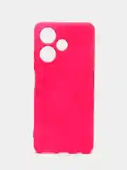 Фуксия чехол для Infinix Hot 30, Инфиникс Хот 30, силиконовый