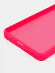 Фуксия чехол для Infinix Hot 30, Инфиникс Хот 30, силиконовый