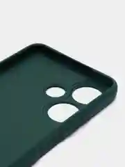 Тёмно-зелёный чехол для Infinix Hot 30i, Инфиникс Хот 30Ай, силиконовый