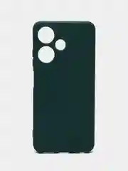 Тёмно-зелёный чехол для Infinix Hot 30i, Инфиникс Хот 30Ай, силиконовый
