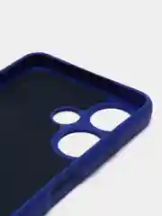 Темно-синий чехол для Infinix Hot 30i, Инфиникс Хот 30Ай, силиконовый