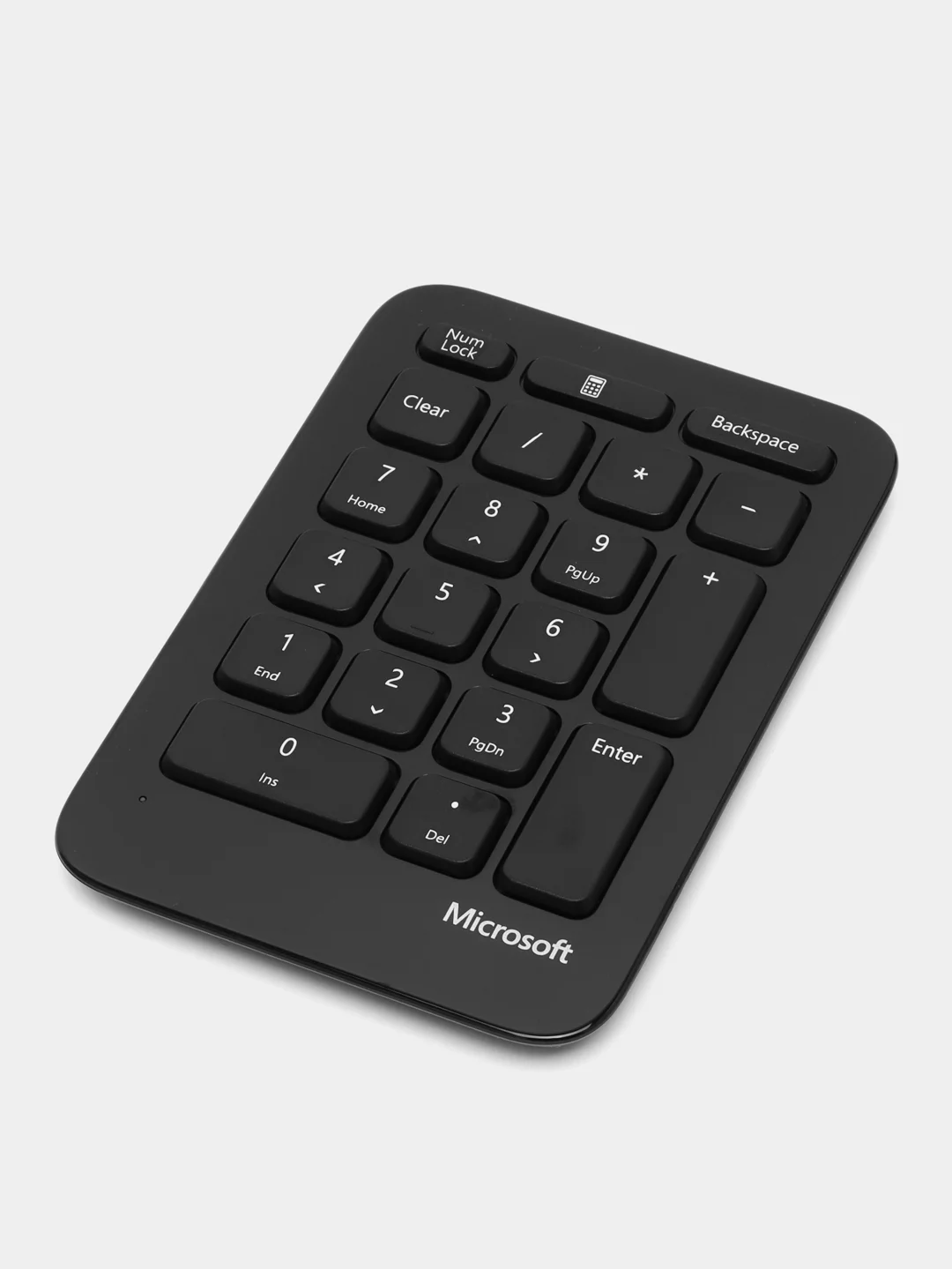 Черный комплект Microsoft: беспроводная клавиатура и мышь, русская раскладка
