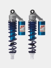Амортизаторы Альфа, Минск, 2 шт, газовые с подкачкой, синие, d12 х 340 мм