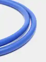 Провод высоковольтный силиконовый, синий (медный, 1 метр)