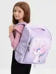 Розовый рюкзак школьный для девочки, мальчика, портфель, ранец для начальных классов