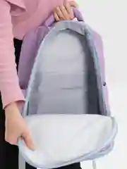 Сиреневый рюкзак школьный, ранец, портфель