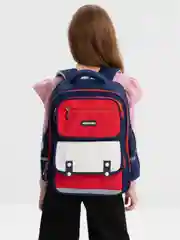Красный рюкзак школьный, ранец, портфель