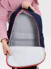 Красный рюкзак школьный, ранец, портфель