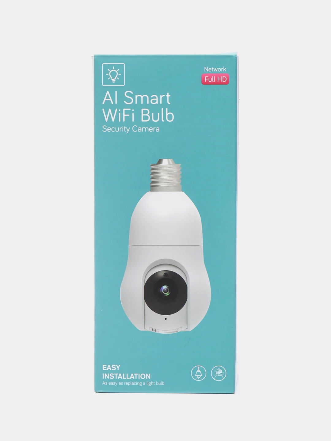 Камера видеонаблюдения беспроводная, лампочка Wi-Fi ip, Видеоняня 3 Mpix видеокамера PTZ 2.8