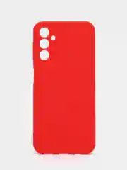 Красный чехол для Samsung Galaxy A14 / Самсунг Галакси А14, силиконовый, матовый