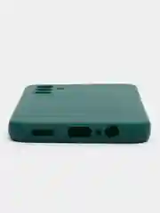 Тёмно-зелёный чехол для Samsung Galaxy A14 / Самсунг Галакси А14, силиконовый, матовый