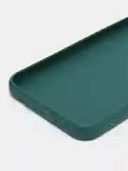 Тёмно-зелёный чехол для Samsung Galaxy A14 / Самсунг Галакси А14, силиконовый, матовый